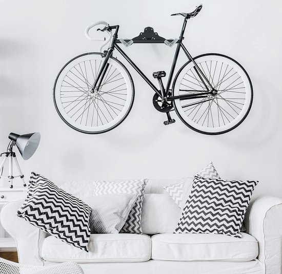 Sportneer Fietsmuur Mounts, Aluminium Fietsenrek met 5 Niveaus Sportneer Fietsmuur Mounts, Aluminium Fietsenrek met 5 Niveaus