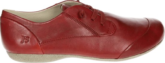 Josef Seibel FIONA 01 - Dames veterschoenen - Kleur: Rood - Maat: 40