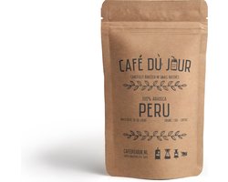 Café du Jour 100% arabica Peru 250 gram vers gebrande koffiebonen