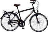 Vélo homme Stylo - Avec 7 vitesses - Vélo de ville 28 pouces - Taille de cadre 50cm - Zwart