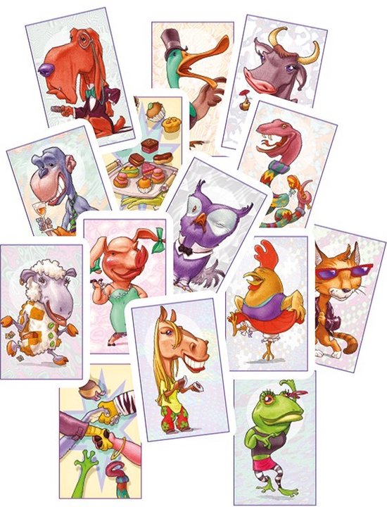 999 Games - Party Animals - Kaartspel - bevat spelregels in NL, EN en FR