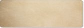 Tapis de souris XXL - Sous-main - Sous-main de bureau - Cuir - Structure - Aspect cuir - Beige - 90x30 cm - Tapis de souris XXL
