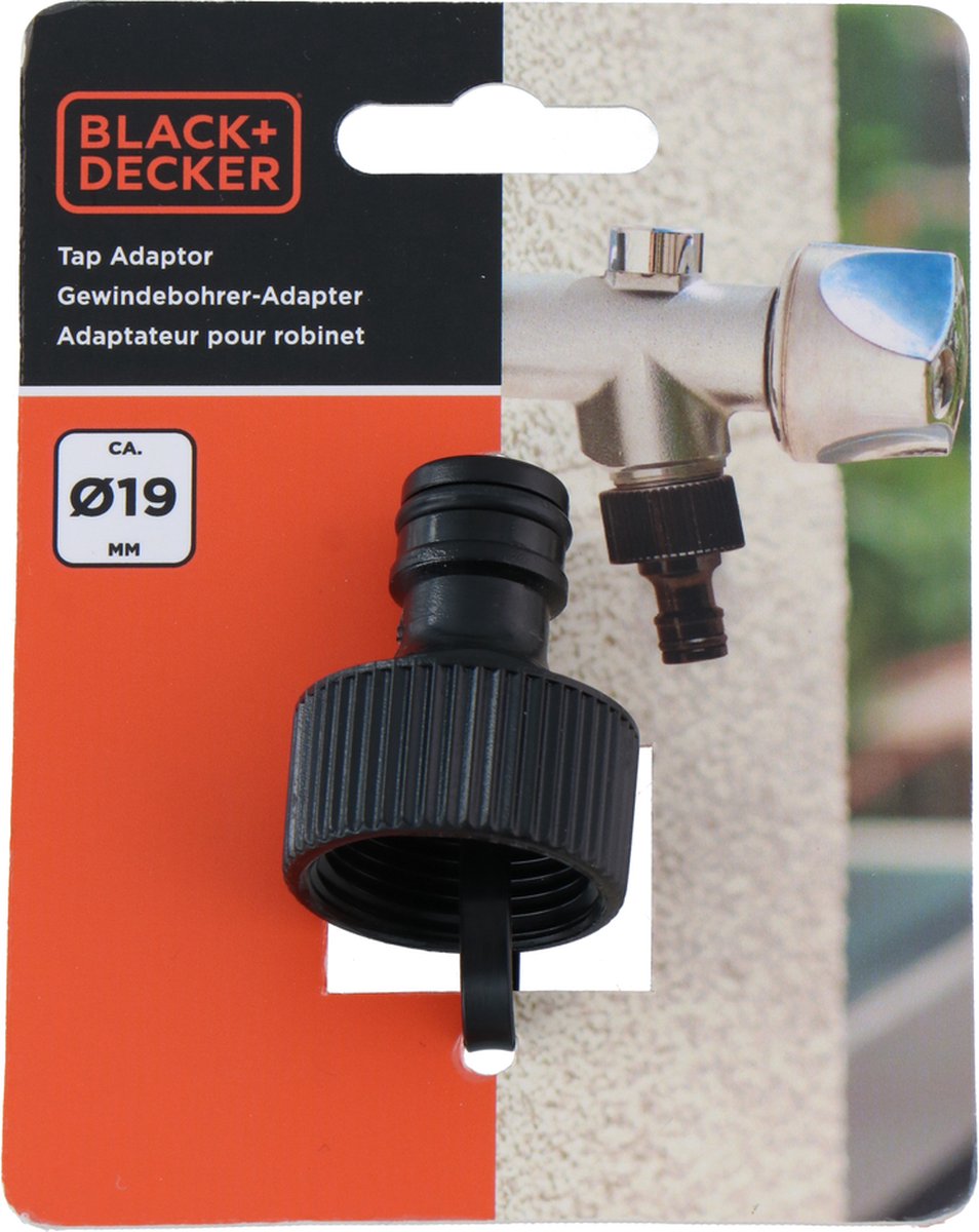 BLACK+DECKER Raccord robinet 1/2'' - ⌀ 13 MM - Raccord