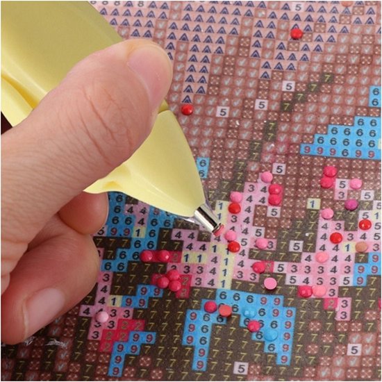 Diamond Painting Pen Mit Vakuumpumpe - Elektrischer Diamantstift Ohne Wachs
