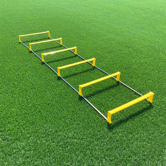 Cocoarm 5-delige set coördinatiehorden, snelheidsbehendigheid, training, horden, in hoogte verstelbaar, 15 cm/22 cm/28 cm/36 cm, trainingshorden, voetbal, training, beweeglijkheid, coördinatietraining