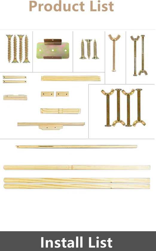 Houten Schildersezel - Bruiloft Deco - Schilderen