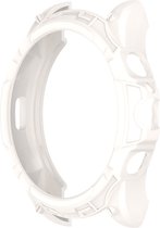 Beschermende watch case - hoesje - geschikt voor Fossil Gen 6 - 42 mm - ivoorkleurig