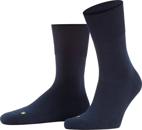 FALKE Run anatomische pluche zool katoen sokken unisex blauw - Matt 37-38
