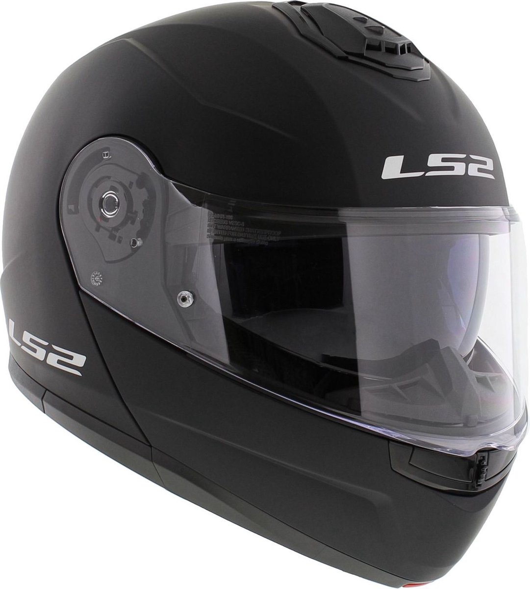 LS2 FF908 STROBE II Gloss Zwart-06 Systeemhelm - Maat M - Helm – foto 6