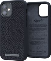 Njord byELEMENTS SL14040, Housse, Apple, IPhone 12 Mini, 13,8 cm (5.42"), Noir