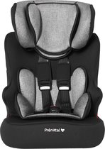 Prénatal Autostoel 1/2/3 Basis - Kinderzitje Auto 9 tot 36 kg (Groep 1/2/3)- Zwart
