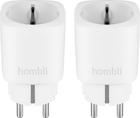 2x Hombli Slimme Stekker WiFi met E...