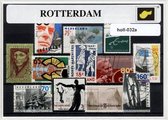 Rotterdam - Typisch Nederlands postzegel pakket & souvenir. Collectie van verschillende postzegels van Rotterdam – kan als ansichtkaart in een A6 envelop - authentiek cadeau - kado - kaart -maas - erasmusbrug - witte huis - erasmus - ahoy - euromast