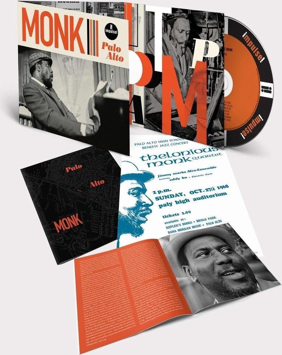 Thelonious Monk - Palo Alto (Live At Palo Alto High School) (CD)