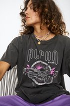 Noisy may T-shirt Nmida S/s Unbroken T-shirt 27017541 Obsidian/alpha Dames Maat - M