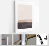 Set of Abstract Hand Painted Illustrations for Wall Decoration, Postcard, Social Media Banner, Brochure Cover Design Background - Modern Art Canvas - Vertical - 1864275469 - 115*75