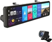 D60 1080P 12 inch ADAS Achteruitkijkspiegel Rijden Recorder, Ondersteuning Bluetooth Voice Control / Remote Monitoring, Running Memory: 2GB