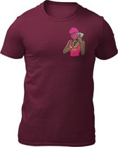 Gangster Girl Ski Mask - Heren T-Shirt - Gangster - Getailleerd - Katoen - Ronde Hals