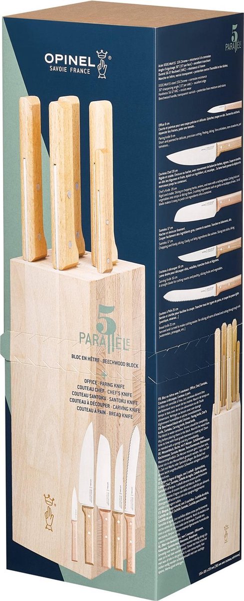 Opinel - Messenblok, Parallèle, Bread
