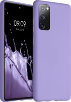 kwmobile telefoonhoesje voor Samsung Galaxy S20 FE - Hoesje voor smartphone - Back cover in violet lila