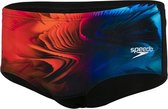 Speedo - Slip - Placement Digital 14 cm Brief - Zwart/Rood/Blauw - 34 (M)