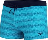 Speedo aquashort vamilton optic print blauw - XL