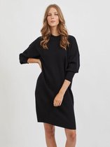 Vila VIOLIVINJA KNIT LS DRESS - Black Black