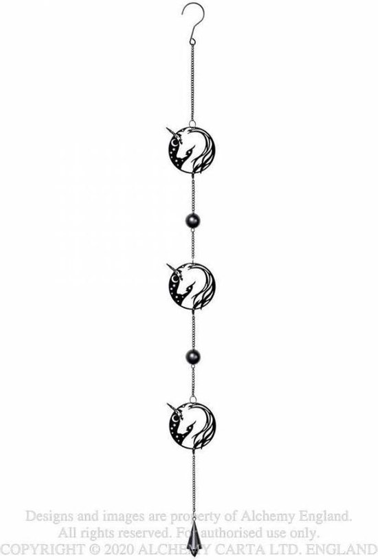 Alchemy - Night Unicorn Hangende decoratie mobiel - Zwart