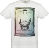 DEELUXE T-shirt met skull print CRYSON White