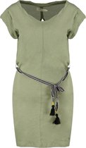 DEELUXE T-shirtjurk met riem TIME Khaki