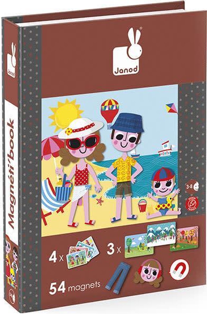 4 Seasons Magnetic Book Play Set - 3700217327217