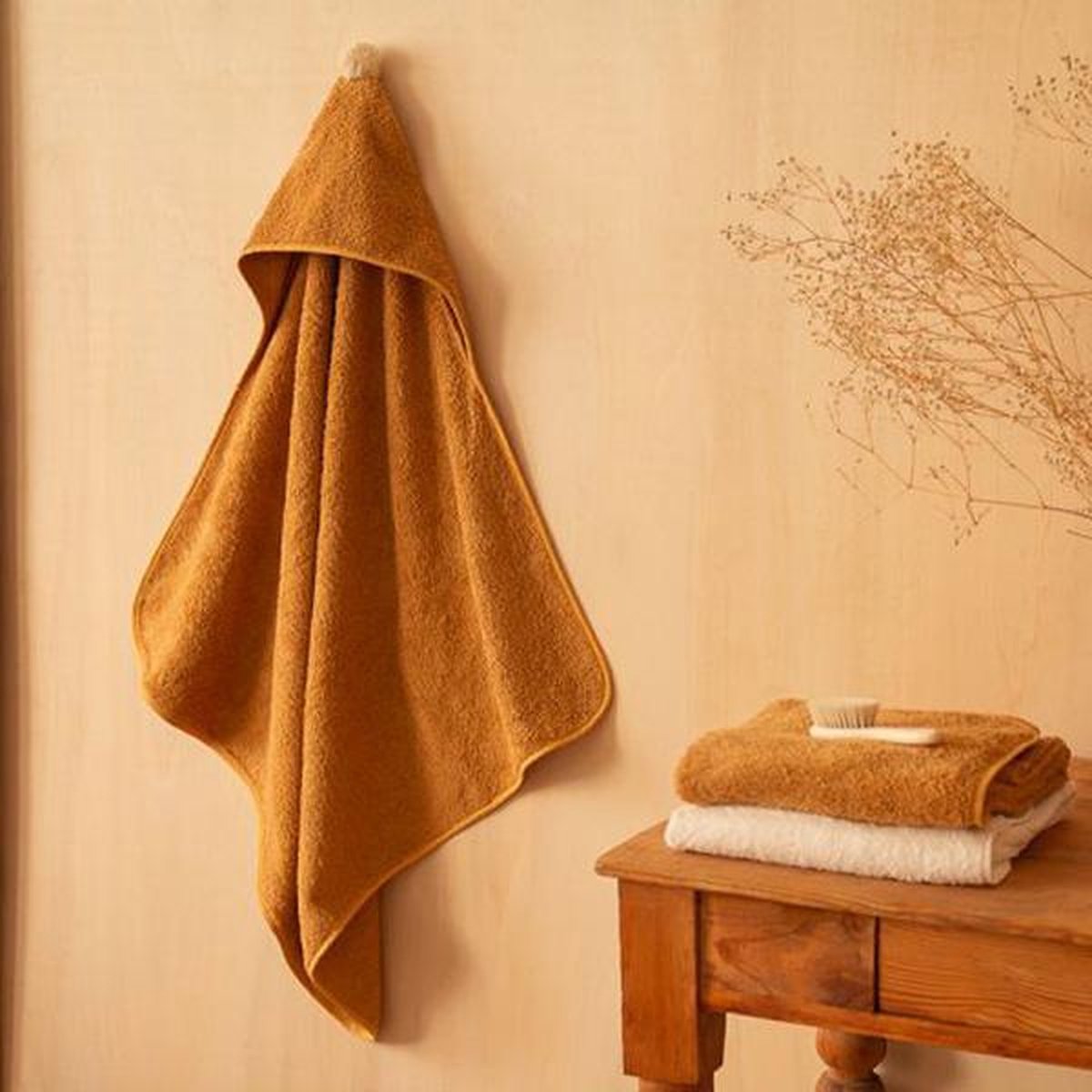 Badcape So Cute 73x73cm Caramel Nobodinoz