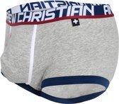 Andrew Christian Fly Tagless Boxer w/ Almost Naked Grijs - MAAT M - Heren Ondergoed - Boxershort voor Man - Mannen Boxershort