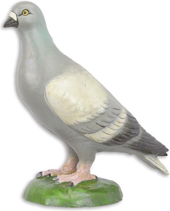 Beeld - beeldjes - metaal beeld - duif - 29,7 cm hoog