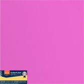 Florence Karton - Fuchsia - 305x305mm - Ruwe textuur - 216g