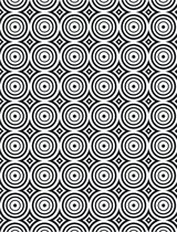 Creative Expressions Embossing Folder - Patroon met Cirkels illusie - A5