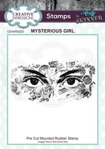 Creative Expressions • Pre cut rubber stamp Andy Skinner Mysterious girlCreative Expressions • Pre cut rubber stamp Andy Skinner Mysterious girl