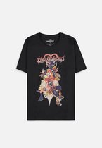 Disney Kingdom Hearts Heren Tshirt -XL- Zwart