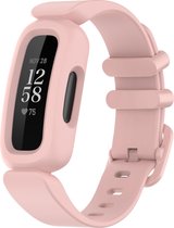 YONO Siliconen Bandje geschikt voor Fitbit Ace 3 Kids - Inspire 2 - Roze