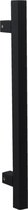 GPF deurgreep GPF10 vierkant 22x800/600mm hoogte 55mm zwart