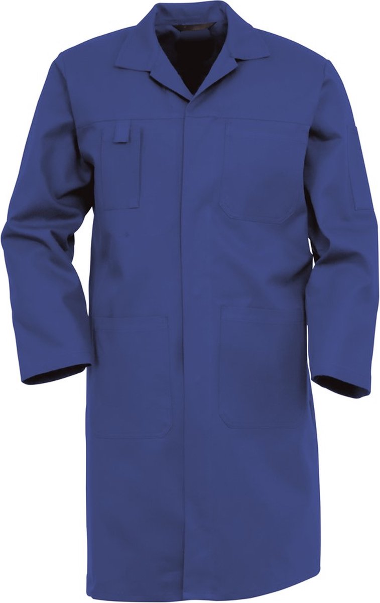 HAVEP Lange jas drukknoop Basic 4023 - Korenblauw - 56