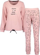 Blue Seven dames pyjama roze/roze print - maat XXL