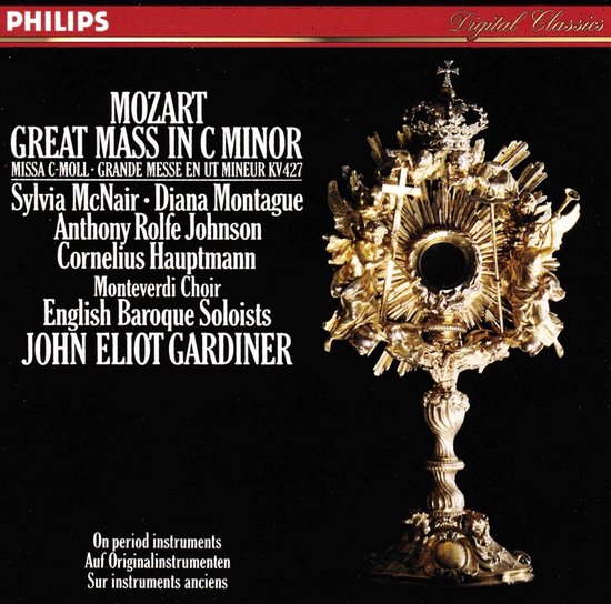 Sylvia McNair, Diana Montague, Anthony Rolfe Johnson - Mozart: Great Mass In C Minor (CD)