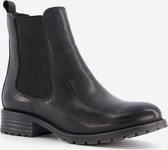 Hush Puppies leren dames chelsea boots - Zwart - Maat 42 - Echt leer