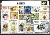 Bijen – Luxe postzegel pakket (A6 formaat) : collectie van verschillende postzegels van bijen – kan als ansichtkaart in een A6  envelop - authentiek cadeau - kado -kaart - dieren -