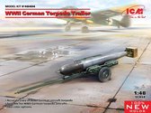 1:48 ICM 48404 WWII German Torpedo Trailer Plastic kit