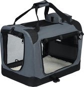EUGAD  Dog Box Foldable Dog Transport Box Car Transport Box Travel Box Cat Box