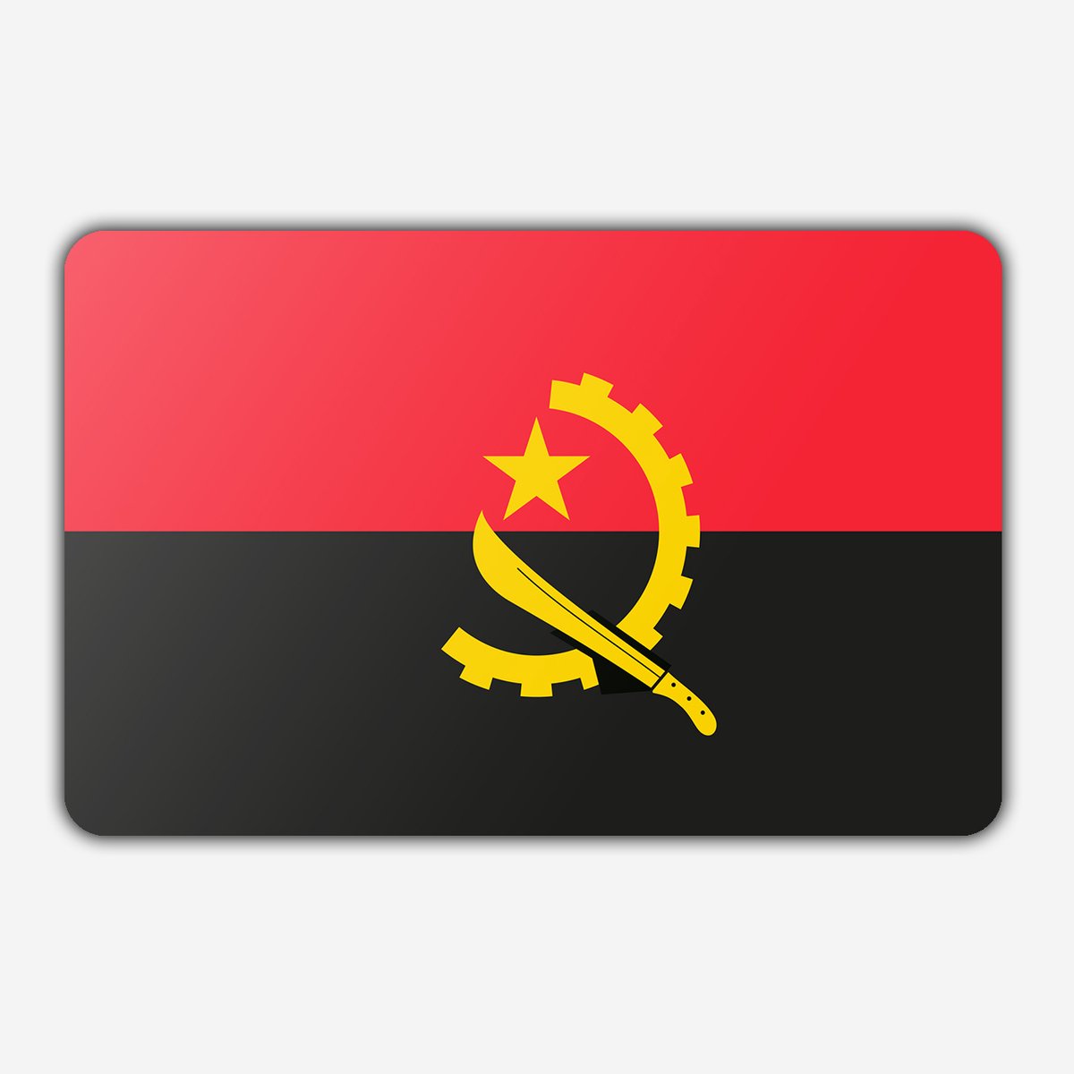 Vlag Angola - 200x300cm - Polyester