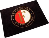Feyenoord Vloerkleedje 50x70cm, zwart