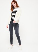 LOLALIZA Cardigan - Ecru - Maat XL